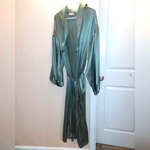 Vintage Victoria's Secret Gold Label Silk Robe